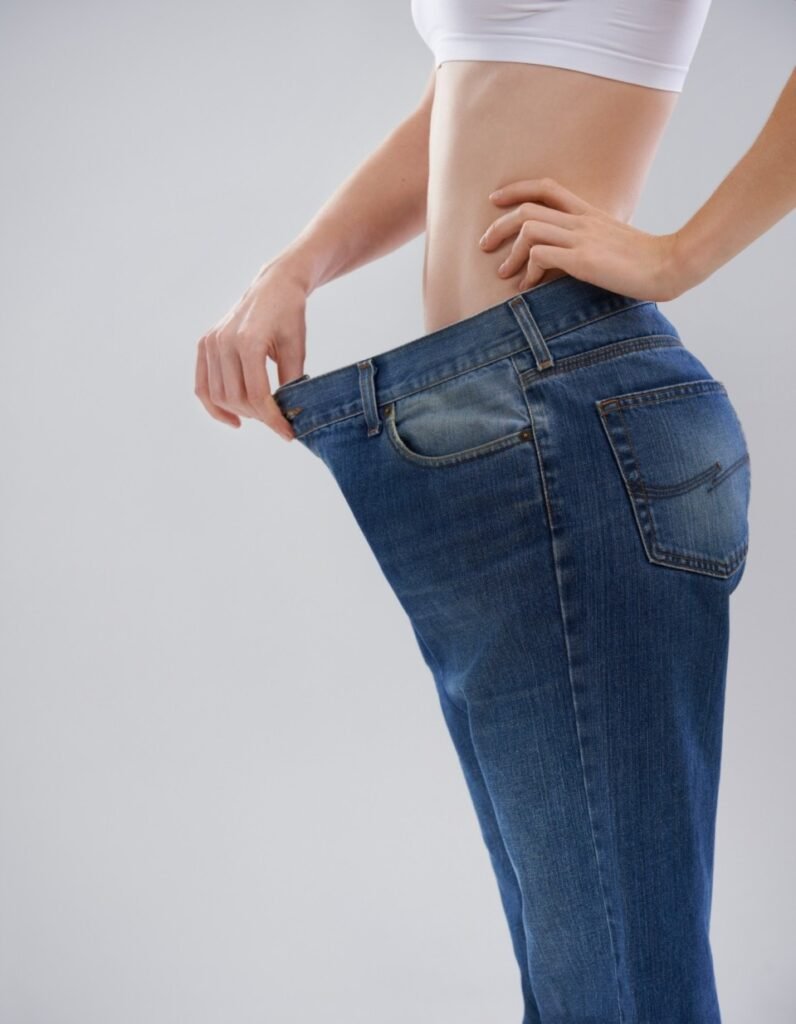 weight loss testing a girl